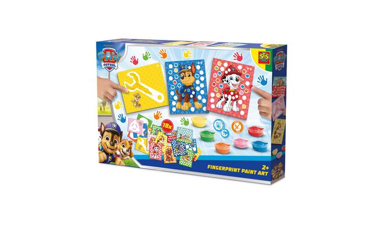 SES Creative Paw Patrol Fingerprint Paint Art Craft Activity Set