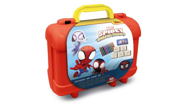 Spidey & Friends Travel Set by Multiprint – Kids Activity & Craft Set