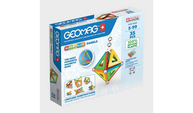 Geomag Supercolor 35 Piece Magnetic Panel Construction Set