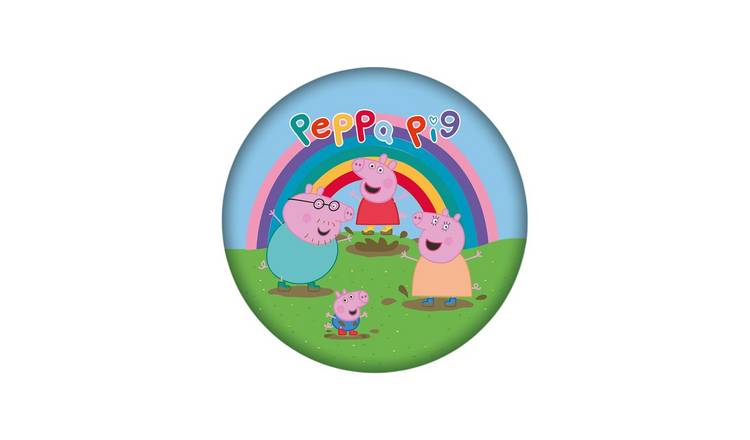 Peppa Pig Muddy Shaped Filled Cushion