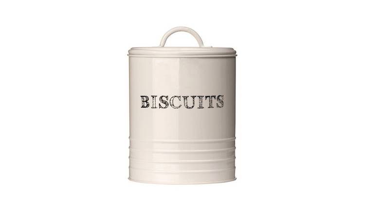 Orsina Sketch Biscuit Canister – Cream