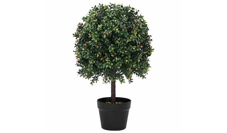 Walplus Artificial Boxwood Ball - Green - 50 cm