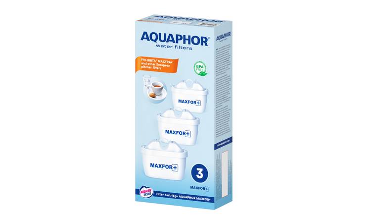 AQUAPHOR Maxfor+ 3 Pack Water Filter Cartridges