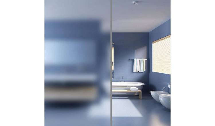 Walplus PVC Window Film Frosted - Frosted Grey - 90 x 1000 cm