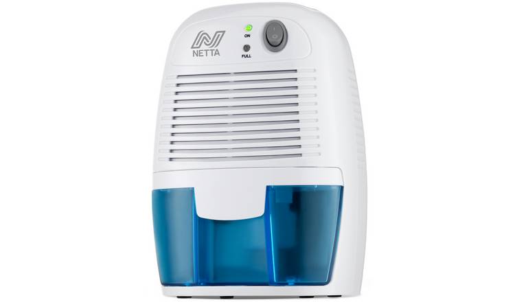 NETTA 500ml Mini Dehumidifier for Damp and Moisture Control - Blue