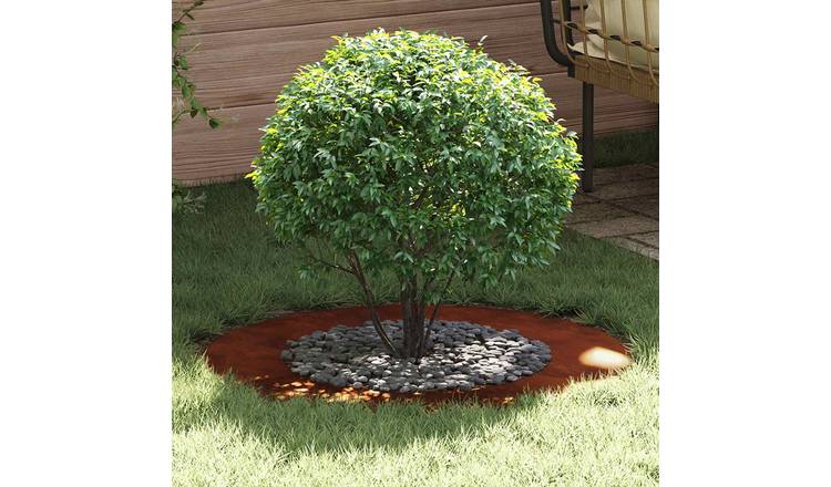 Walplus Corten Steel Garden Planter - Brown - 80 x 80 cm