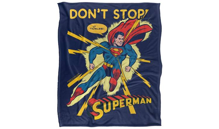 Superman It Tickles Blanket - 152cm x 127cm