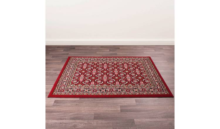 Mega Flooring Multi Traditional Bordered Rug - 60 x 110cm