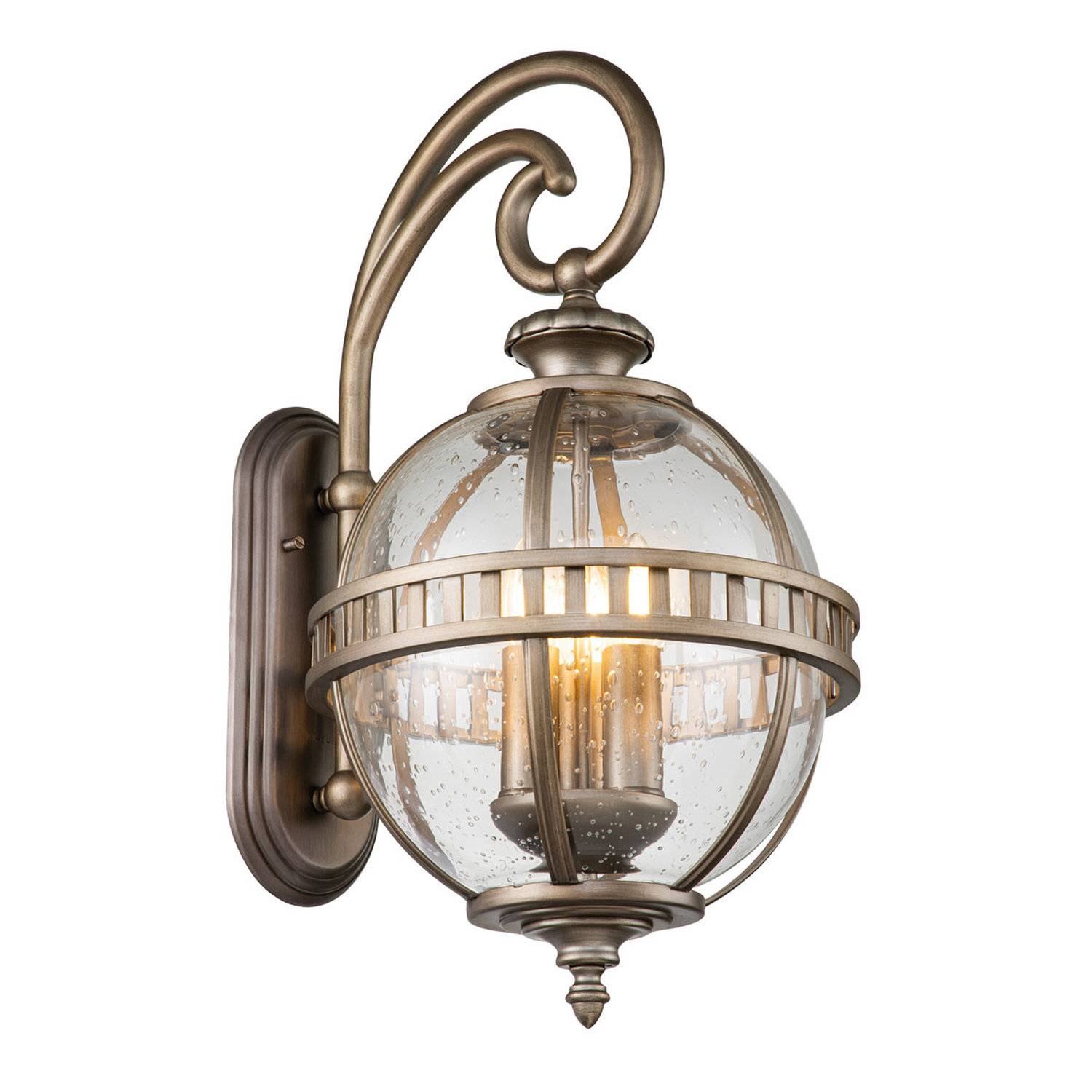 Elstead Kichler 3 Arm Wall Light - Burnished Bronze - Image 1