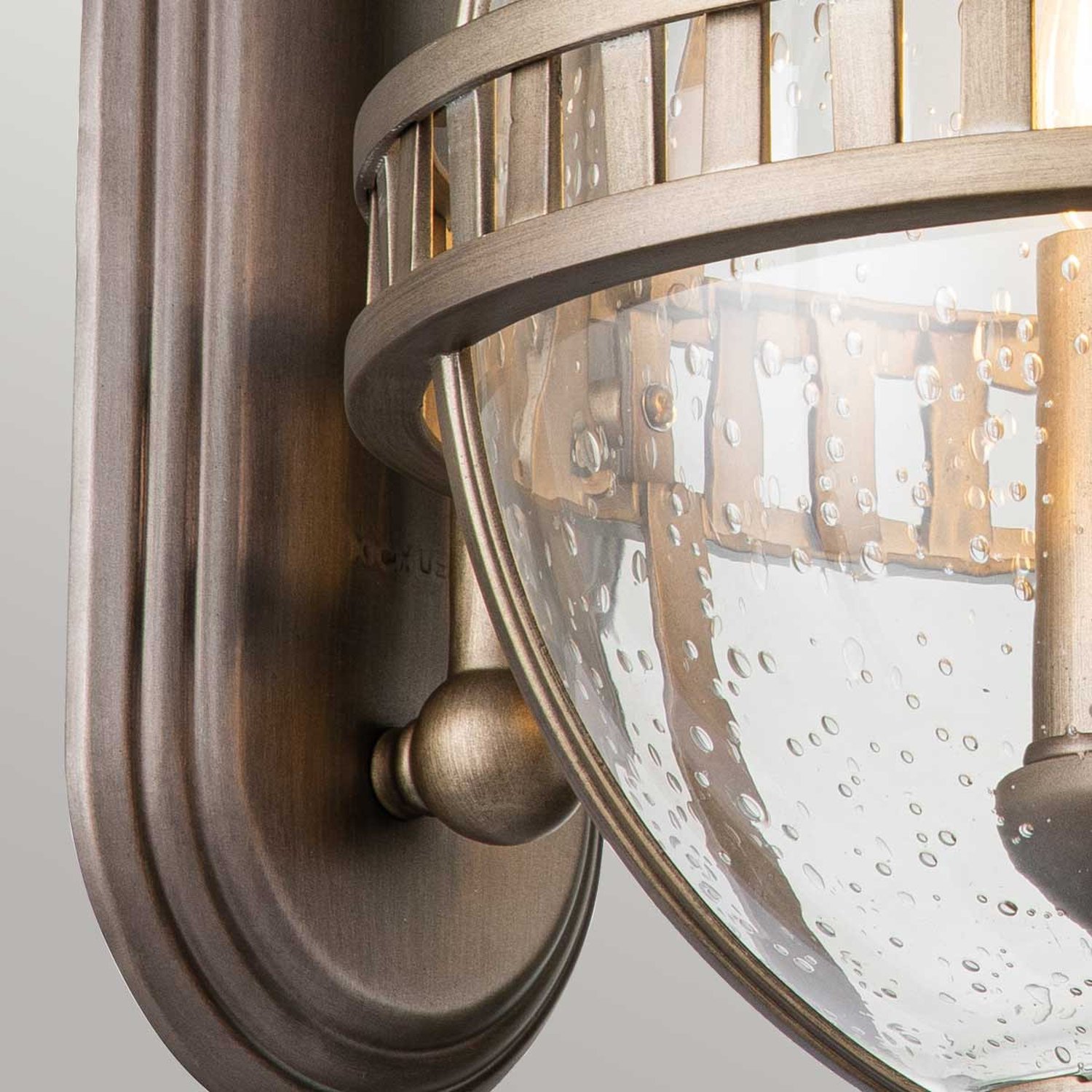 Elstead Kichler 3 Arm Wall Light - Burnished Bronze - Image 5