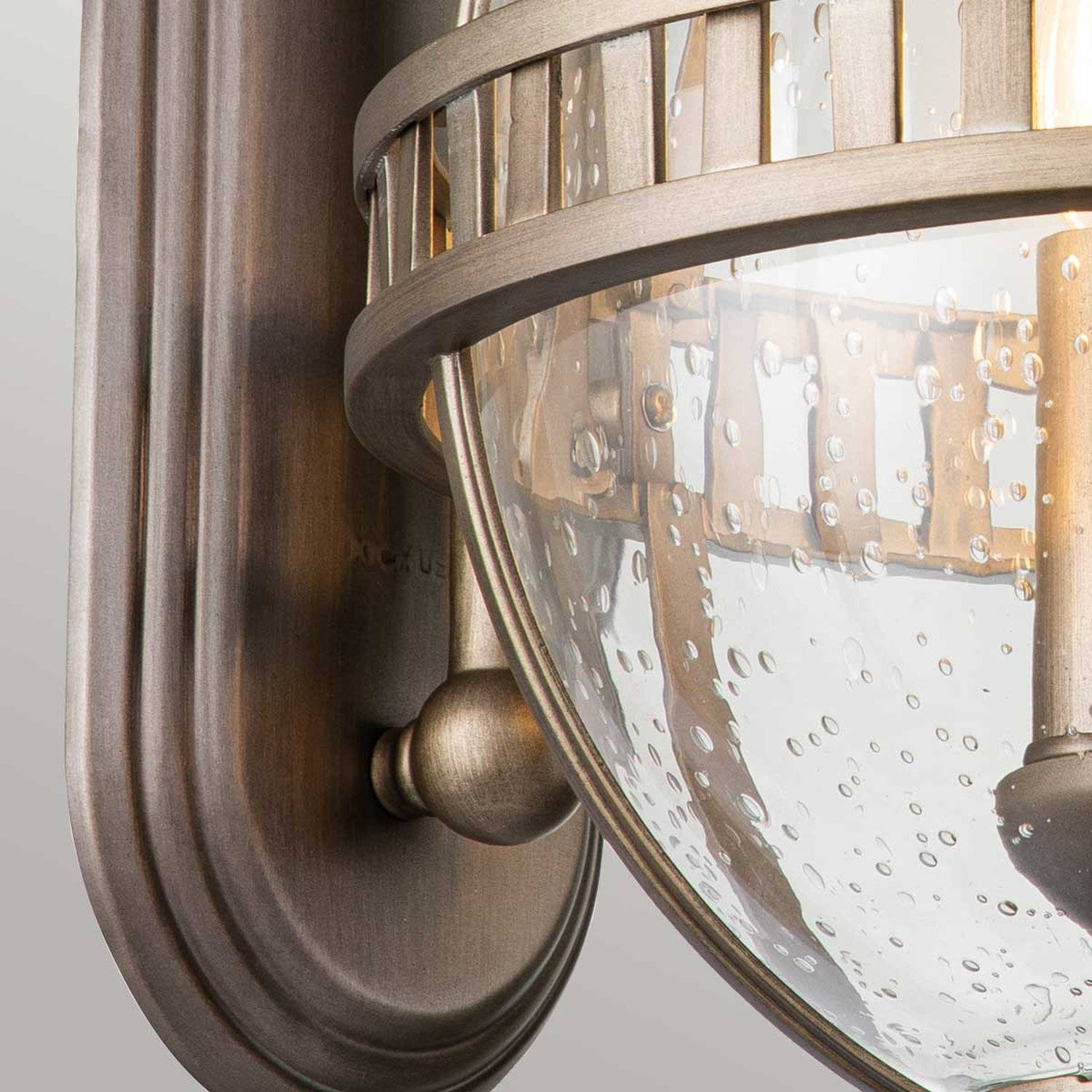 Elstead Kichler 3 Arm Wall Light - Burnished Bronze - Image 5