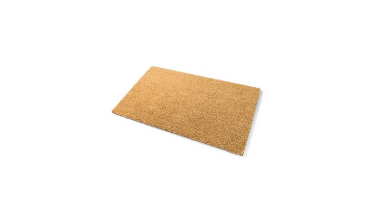 Ark Mat Beige 17mm Heavy Duty Non-Slip Coir Door Mat - 1m x 0.4m