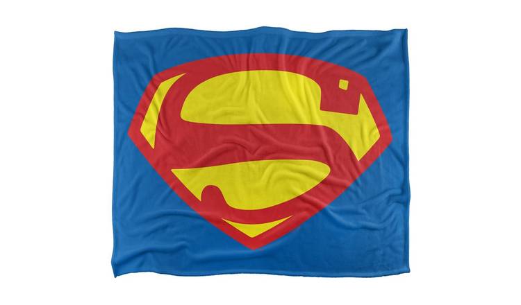 Superman 1948 Shield Blanket - 147cm x 91cm