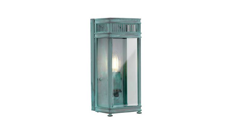 Elstead Holborn Wall Light - Verdigris