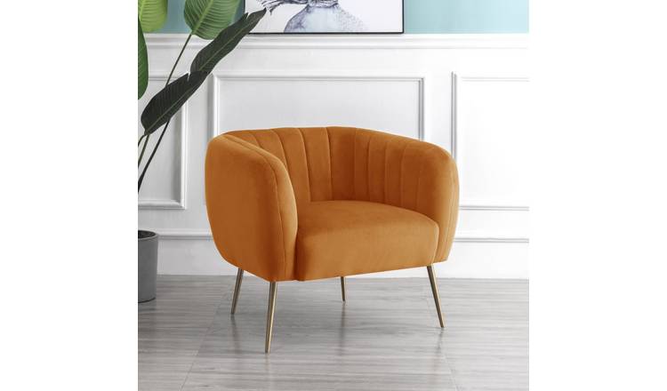Artemis Home Matilda Accent Chair - Orange
