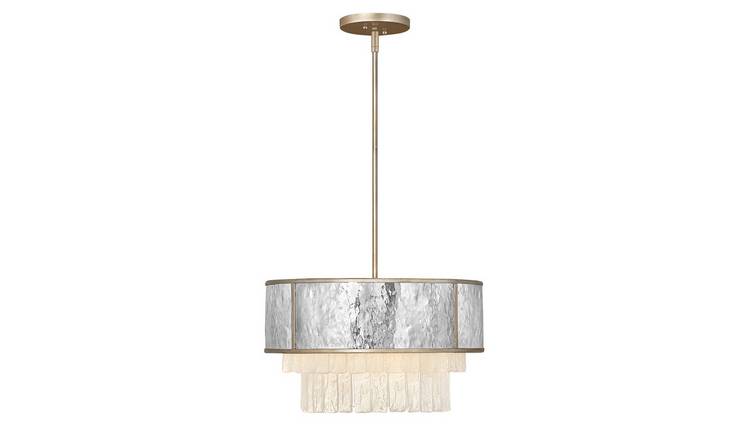 Elstead Hinkley 4 Arm Pendant Light - Champagne gold