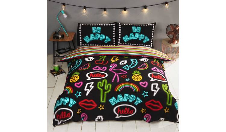 Rapport Be Happy Multicoloured Duvet Cover Set - Single