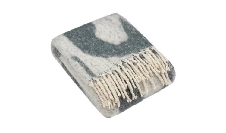 Hoem Meta Jacquard Tassel Dusk Throw - 180cm x 130cm
