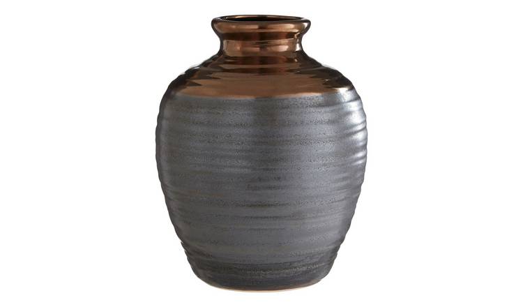 Orsina Zamak Large Barrel Vase