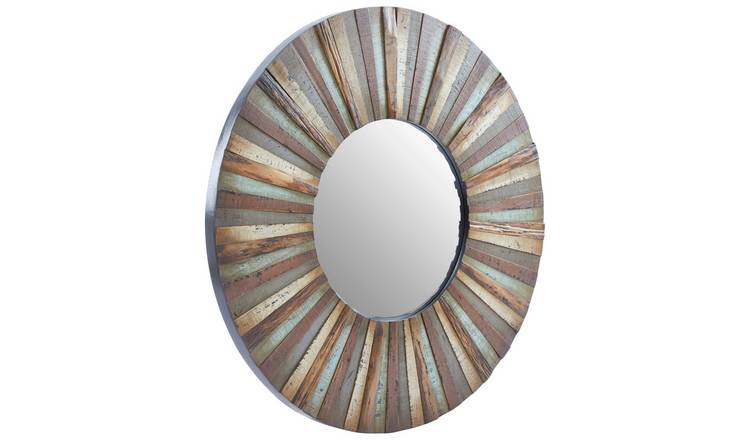 Orsina Eternal Wooden Round Wall Mirror – Assorted