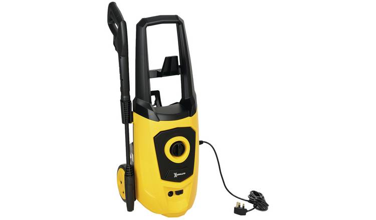 DURHAND 1800W 150 Bar 510 Litre per Hour 6m Hose Pressure Washer – Yellow