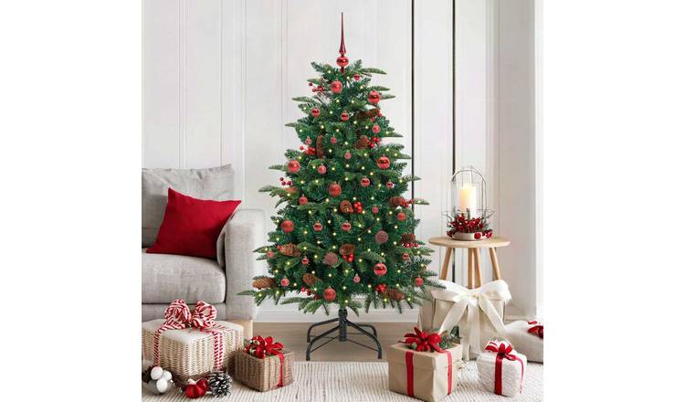 Walplus LED PVC Artificial Christmas Tree - Green - 150 cm