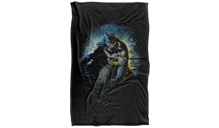 Batman Bat Cave Soft Touch Blanket - 152cm x 127cm