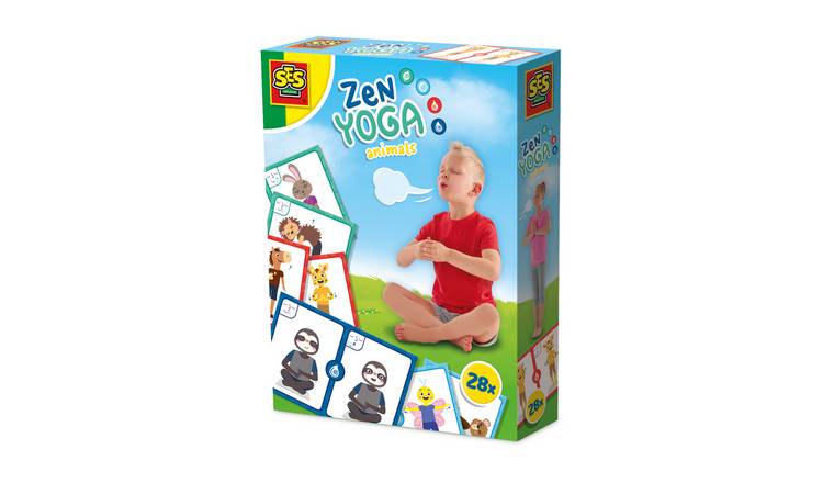 SES Creative Zen Yoga Animals Exercise Card Set