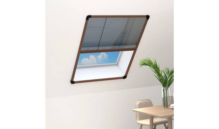 Walplus Window Screen - Brown - 80 x 100 cm