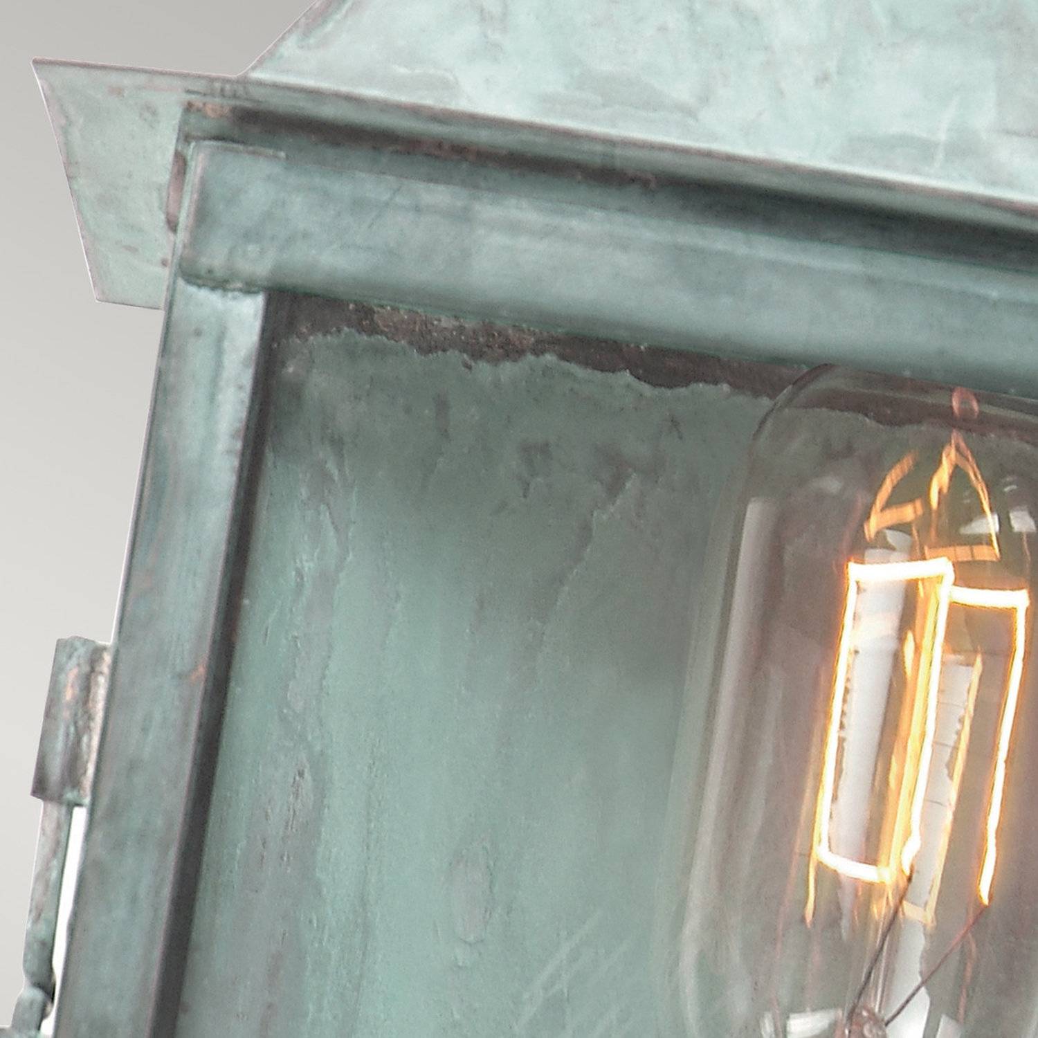 Elstead Lambeth Wall Light - Verdigris - Image 3
