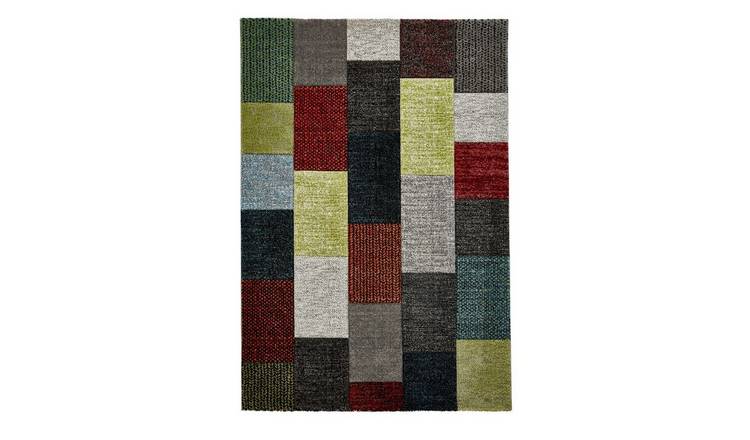Mega Flooring Multi Handmade Geometric Rug - 160 x 220cm