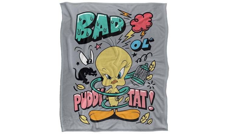Looney Tunes Tweety Sassy Blanket - 152cm x 127cm
