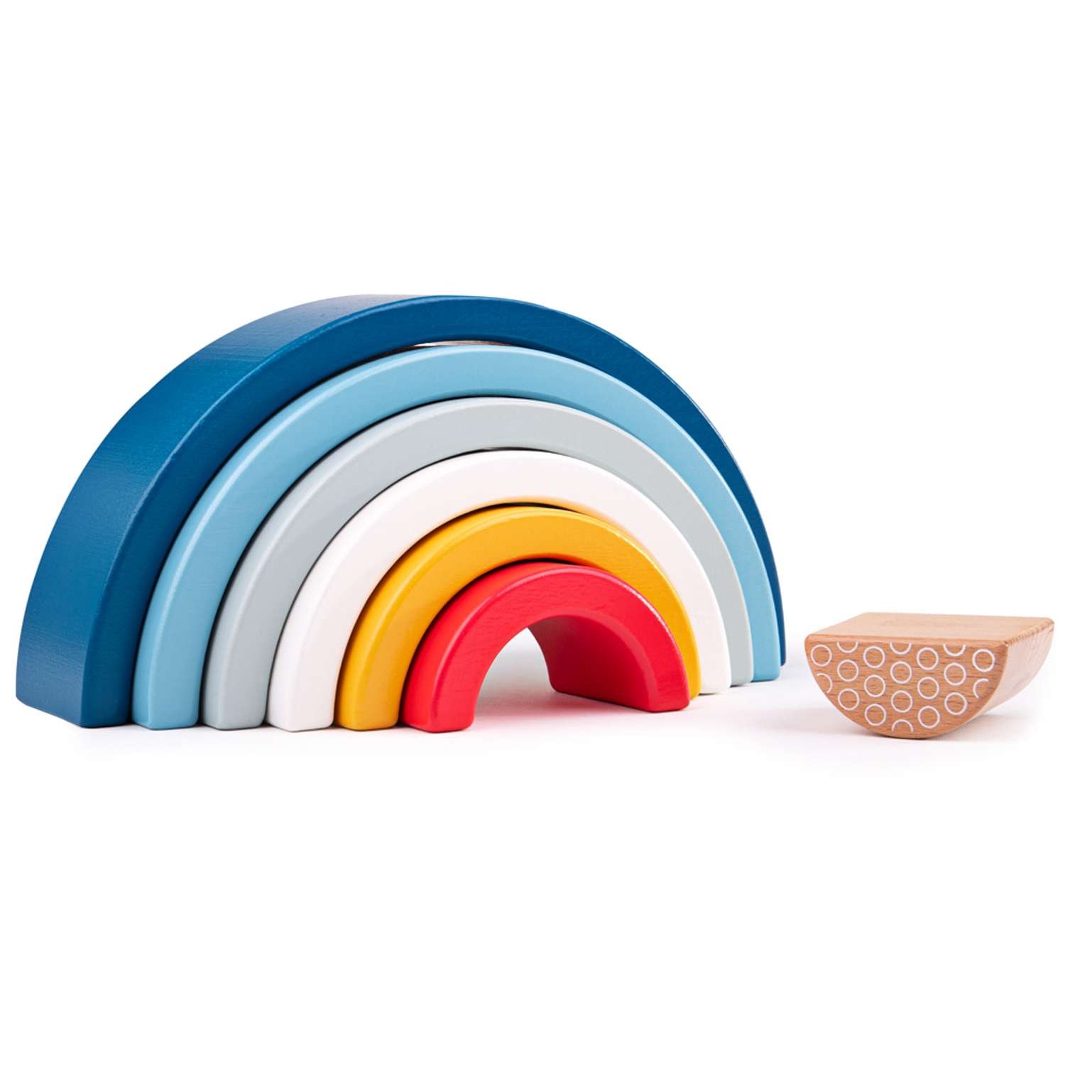 Bigjigs Toys Rainbow Arches 18 Months + - Image 1