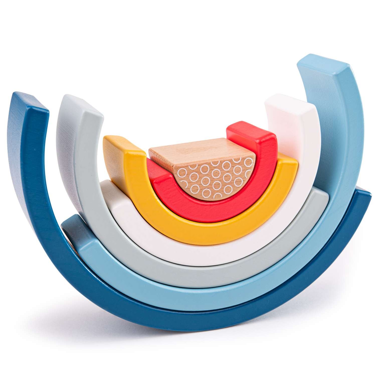 Bigjigs Toys Rainbow Arches 18 Months + - Image 2