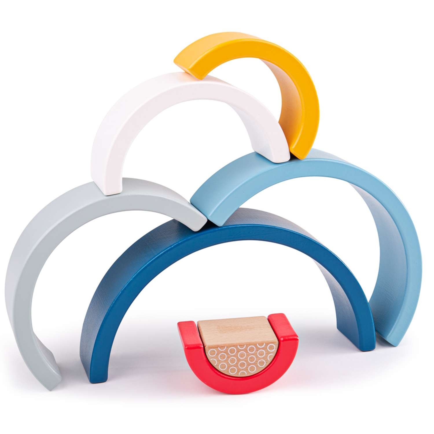 Bigjigs Toys Rainbow Arches 18 Months + - Image 3