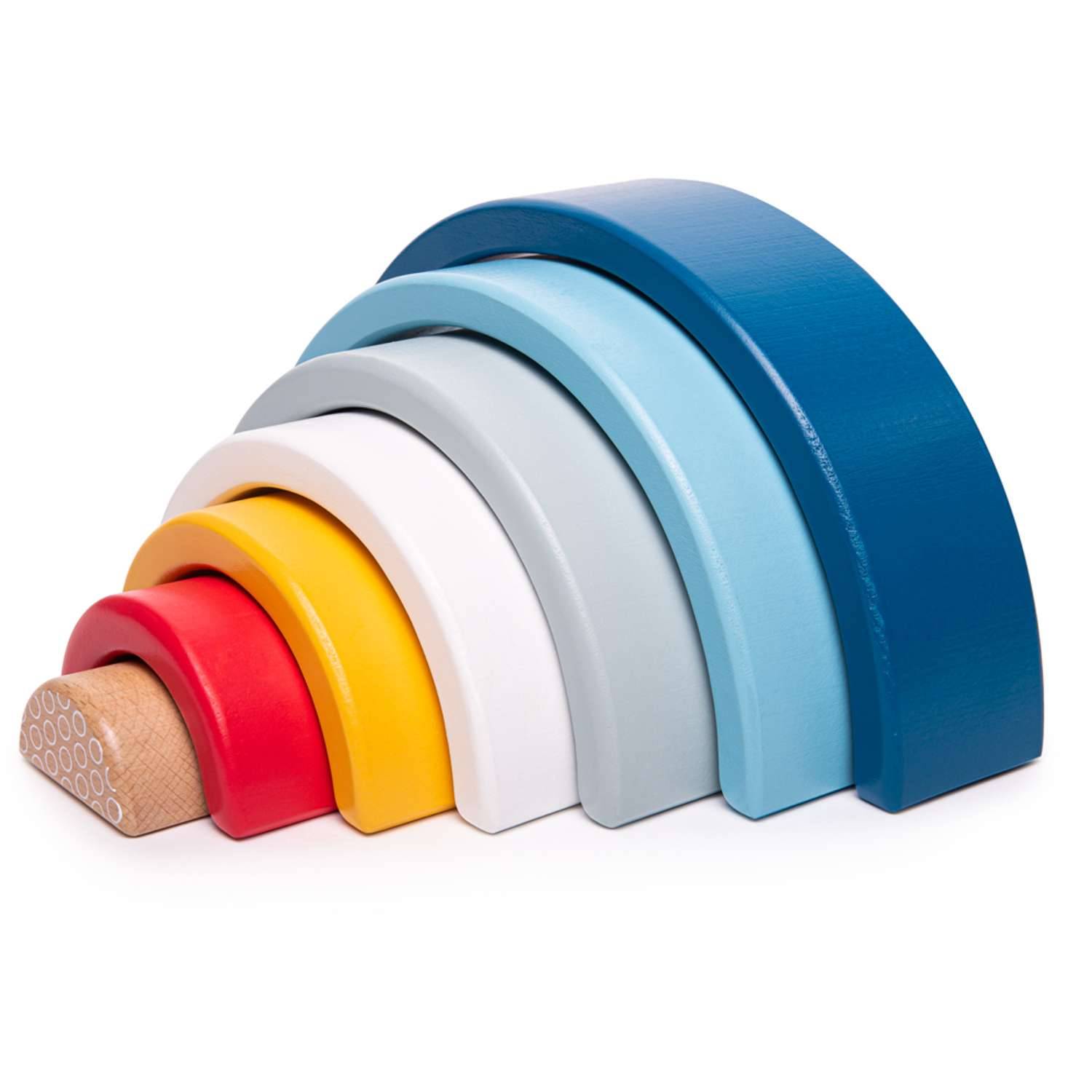 Bigjigs Toys Rainbow Arches 18 Months + - Image 4
