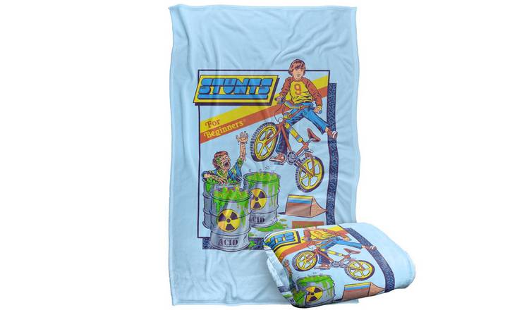 Steven Rhodes Stunts For Beginners Soft Touch Blanket - 147cm x 91cm