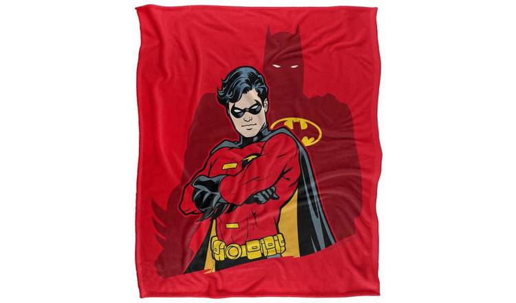 Batman Robin Wingman Soft Touch Blanket - 147cm x 91cm
