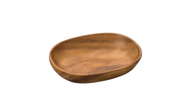 Orsina Kora Acacia Wood Oval Serving Dish