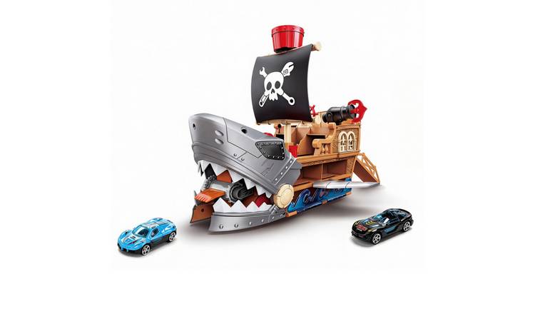 deAO Shark Pirate Ship Toy
