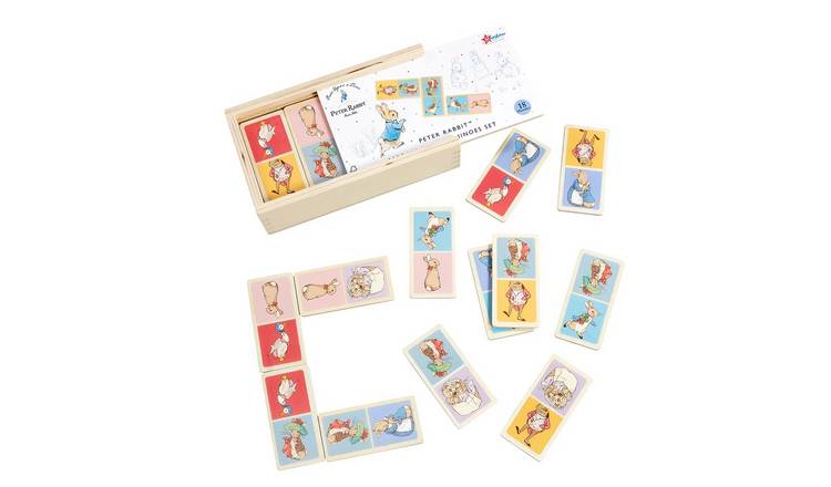 Peter Rabbit FSC Wooden Domino Set