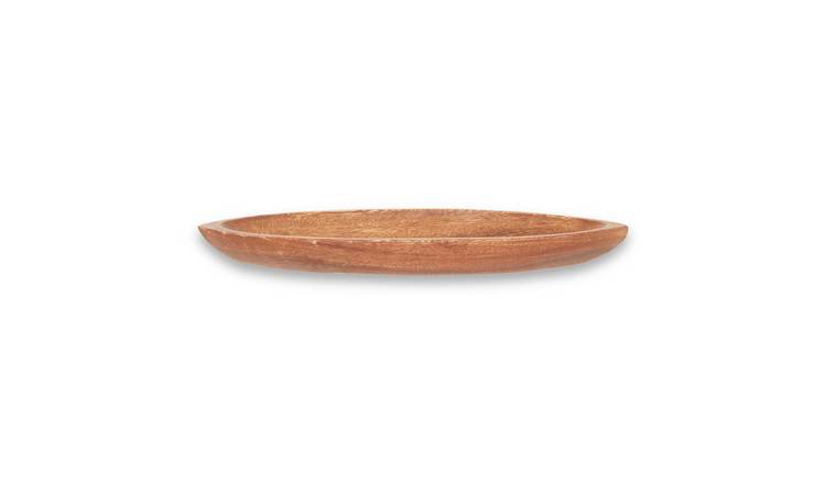 Orsina Kora Small Leaf Dish in Acacia Wood - Natural