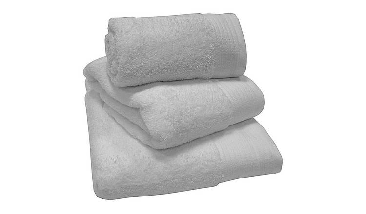 Rapport Home Chatsworth Bath Sheet 100 x 140cm - Silver
