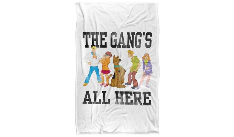 Scooby Doo The Gang's All Here Soft Touch Blanket - 152cm x 127cm