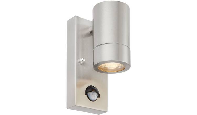 Loops Direct Stainless Steel Wall Downlight - Brushed Stainless Steel