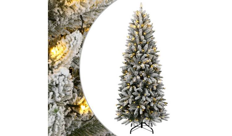 Walplus 150 LED Lights Artificial Christmas Tree 63 cm Wide - Green - 150 cm