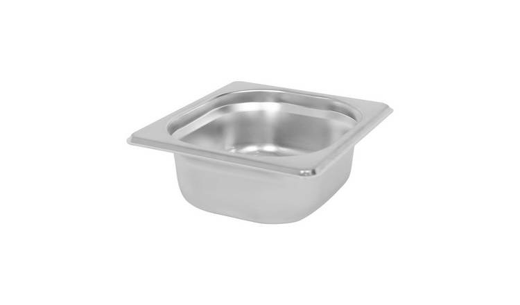 Argon Tableware Stainless Steel Gastronorm Container 1/6 - 1L