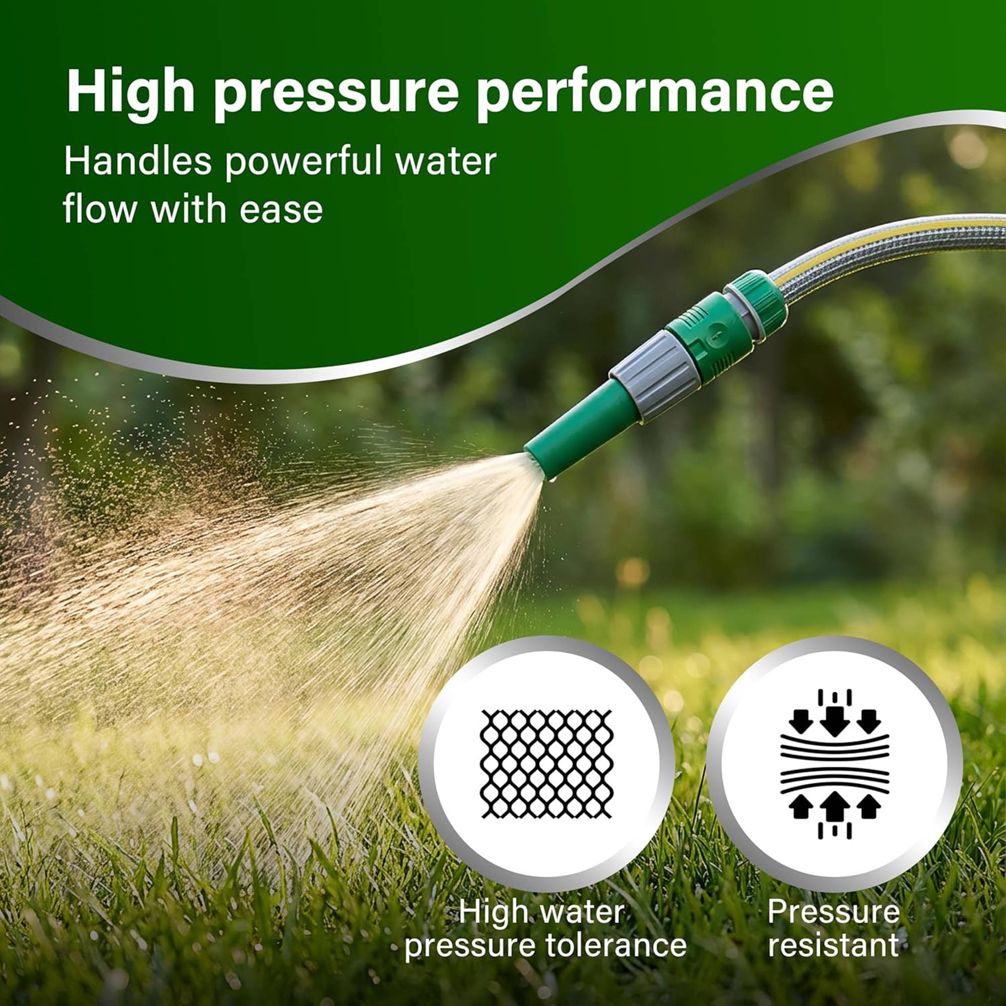 Greenera Garden Hose Pipe 12.5mm x 30m Starter Set - Image 3