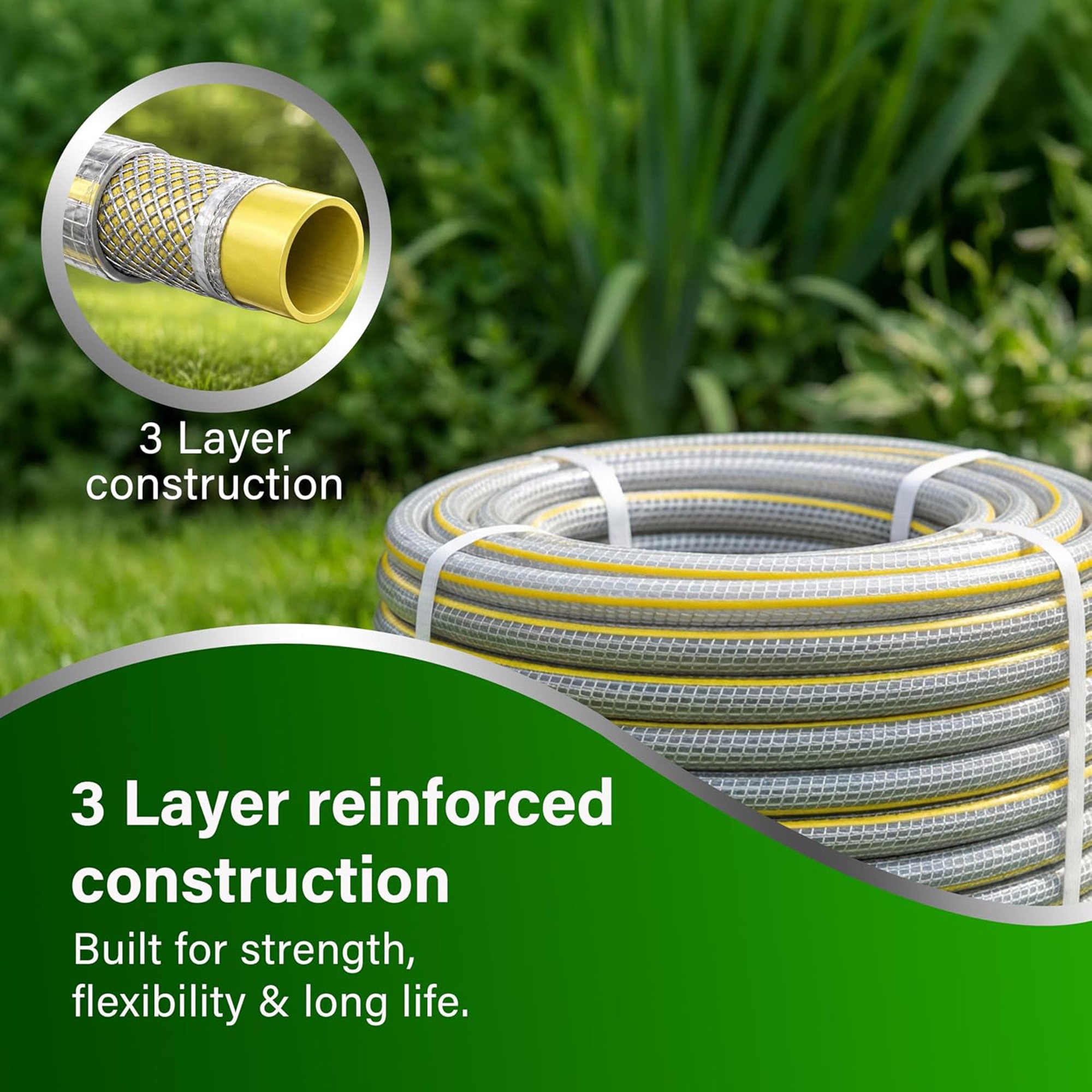 Greenera Garden Hose Pipe 12.5mm x 30m Starter Set - Image 4