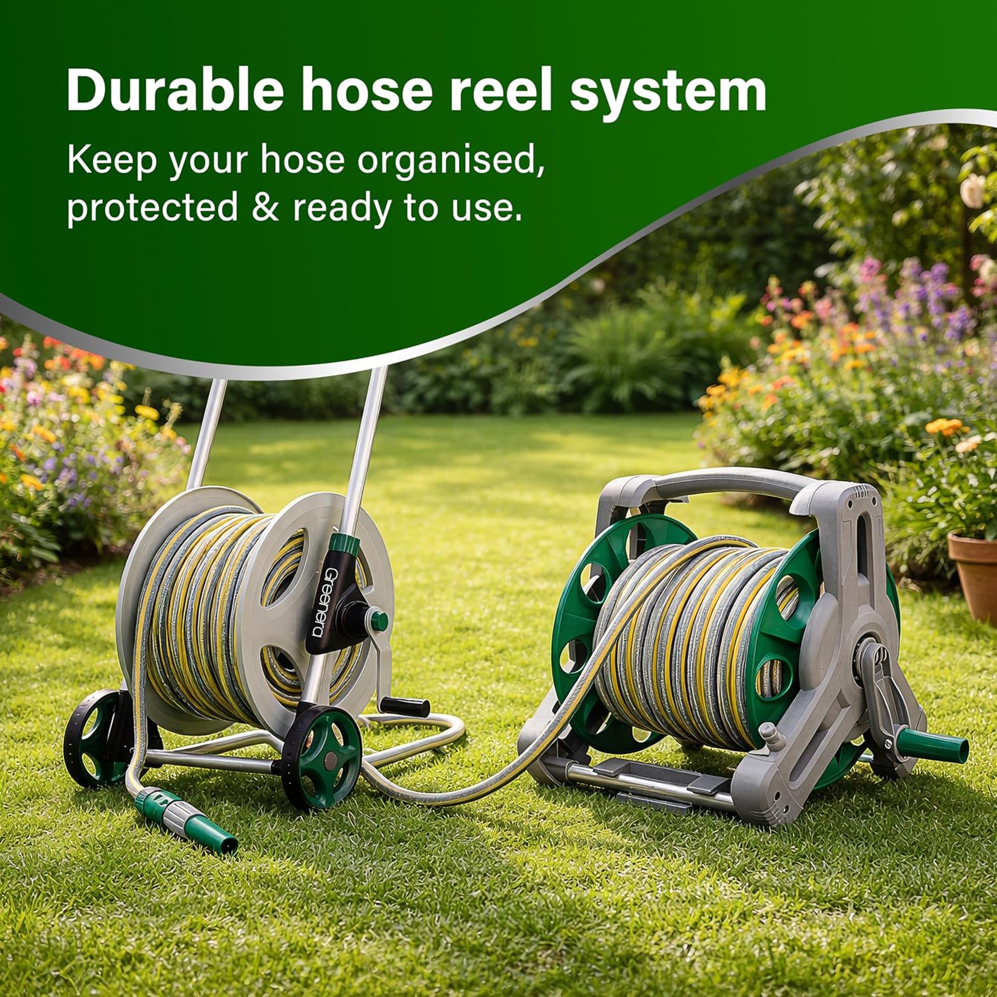 Greenera Garden Hose Pipe 12.5mm x 30m Starter Set - Image 5